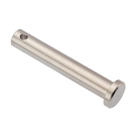 Precision Clevis Pin, 1/4 in Dia, Stainless Steel, 1 PK MPN:PIN3021424