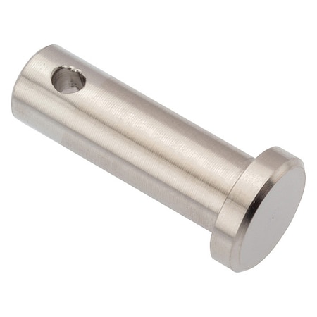 Precision Clevis Pin, 17 mm Dia, Stainless Steel, 1 PK MPN:PIN302M16X40