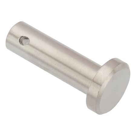 Precision Clevis Pin, 9 mm Dia, Stainless Steel, 1 PK MPN:PIN302M8X25