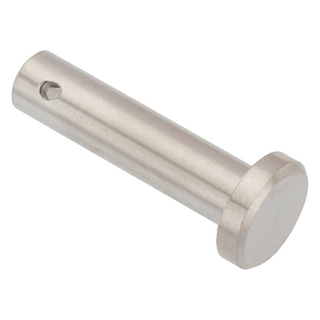 Precision Clevis Pin, 9 mm Dia, Stainless Steel, 1 PK MPN:PIN302M8X30