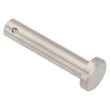 Precision Clevis Pin, 9 mm Dia, Stainless Steel, 1 PK MPN:PIN302M8X35