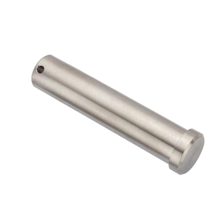 Precision Clevis Pin, 2 in Dia, Stainless Steel, 1 PK MPN:PIN74400172