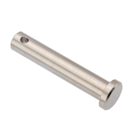 Precision Clevis Pin, 1/4 in Dia, Stainless Steel, 1 PK MPN:PIN7441424