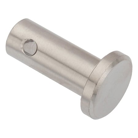 Precision Clevis Pin, 21 mm Dia, Stainless Steel, 1 PK MPN:PIN744M20X40