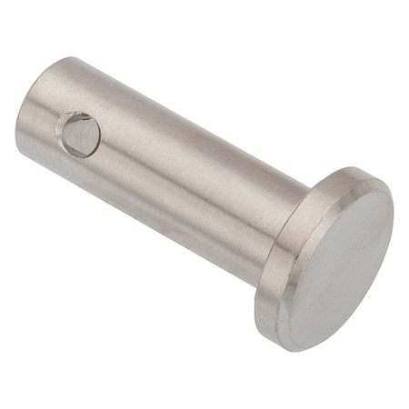 Precision Clevis Pin, 21 mm Dia, Stainless Steel, 1 PK MPN:PIN744M20X50