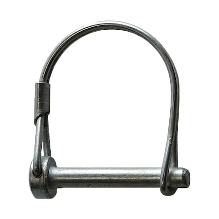 Double Wire Snap Safety Pin, 1/4 in Dia, 1-3/8 in Lg, 1-5/8 in Shank Lg MPN:SNAP-250-1375R