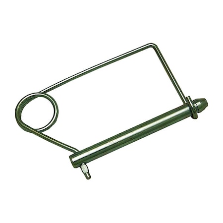Snap Safety Pin, 3/8 in Dia, 6 in Lg, 4-7/16 in Shank Lg, 1 PK MPN:SNIC-0375-4000