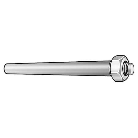 Taper Pin, Threaded, Steel, No 8 x 3 MPN:U39002.492.0300