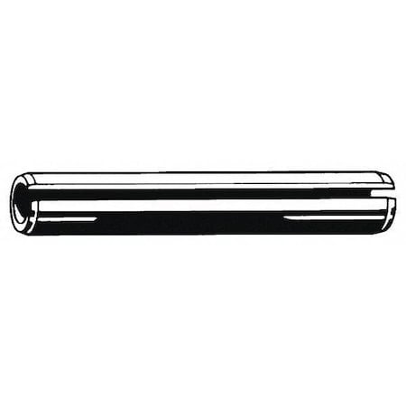Slotted Spring Pin, 7/32 in Outside Dia, 1-1/4 in L, Steel, 25 PK MPN:U39101.021.0125
