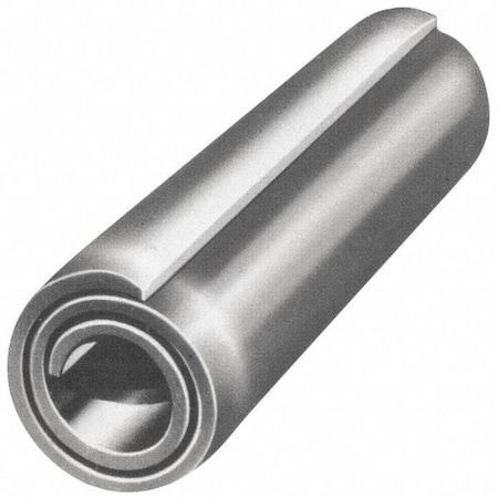 Coiled Spring Pin, 3/8 in Outside Dia, 1-1/2 in L, Stainless Steel, 5 PK MPN:U51430.037.0150