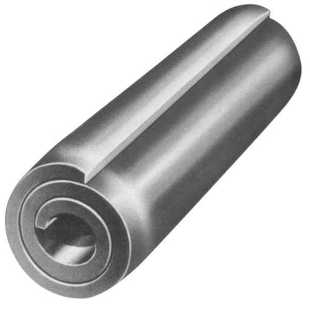 Coiled Spring Pin, 3/32 in Outside Dia, 5/16 in L, Stainless Steel, 50 PK MPN:U51431.009.0031
