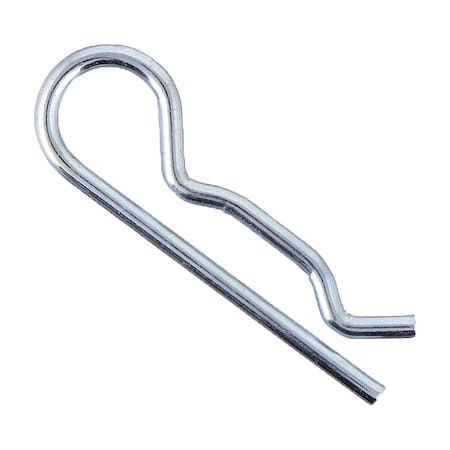 Bridge Cotter Pin, 5/32 in Dia, 4 in L, Spring Wire, 25 PK MPN:WWG-BP204