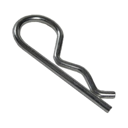 Bridge Cotter Pin, 11/64 in Dia, 3-1/4 in L, Spring Wire, 50 PK MPN:WWG-BP206