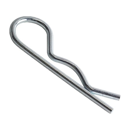 Bridge Cotter Pin, 11/64 in Dia, 3-3/4 in L, Spring Wire, 25 PK MPN:WWG-BP208