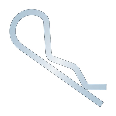 Bridge Cotter Pin, 9/64 in Dia, 2-15/16 in L, Spring Wire, 50 PK MPN:WWG-BP210