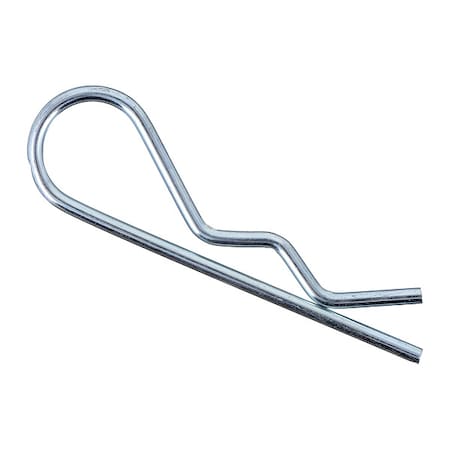 Bridge Cotter Pin, 3/32 in Dia, 2-1/2 in L, Spring Wire, 100 PK MPN:WWG-BP214