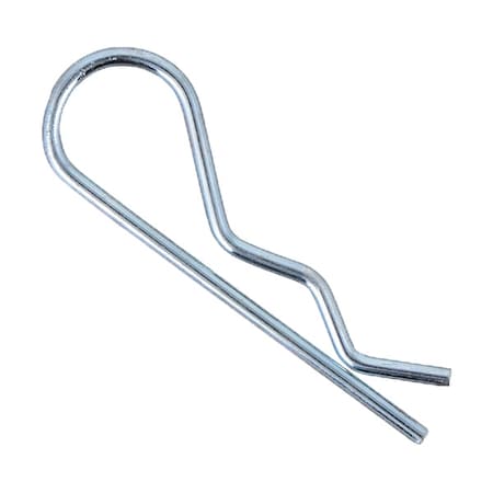 Bridge Cotter Pin, 3/64 in Dia, 19/32 in L, Spring Wire, 250 PK MPN:WWG-BP221