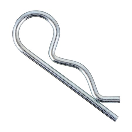 Bridge Cotter Pin, 1/8 in Dia, 2-1/2 in L, Spring Wire, 100 PK MPN:WWG-BP227