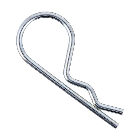 Bridge Cotter Pin, 3/32 in Dia, 3 in L, Spring Wire, 100 PK MPN:WWG-BP228