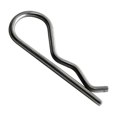 Bridge Cotter Pin, 9/64 in Dia, 2-15/16 in L, Stainless Steel, 10 PK MPN:WWG-BPS210