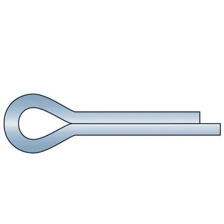 Extended Prong Cotter Pin, 5/16 in Dia, Steel, 25 PK MPN:WWG-CP3123500