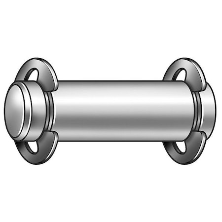 Grooved Clevis Pin, 5/16 in Dia, 1-1/4 in Usable Lg, Steel, 1 PK MPN:WWG-HLPGRR-033