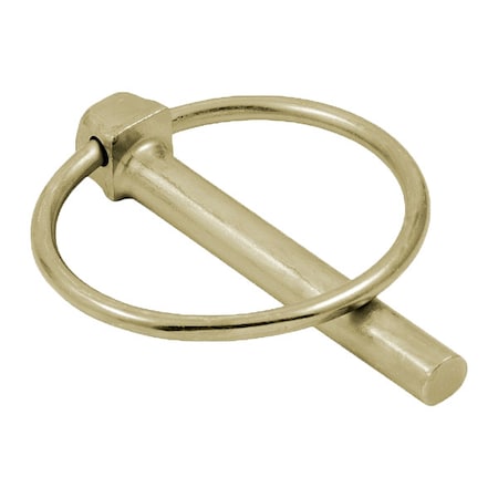 Lynch Pin, 5/16 in Dia, 1-5/8 in L, 1-5/8 in Usable Lg, Steel, 10 PK MPN:WWG-LP3121625