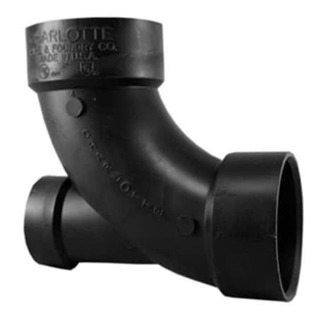 90 Long Sweep Elbow, 3 In x 1-1/2 In Hub MPN:03025