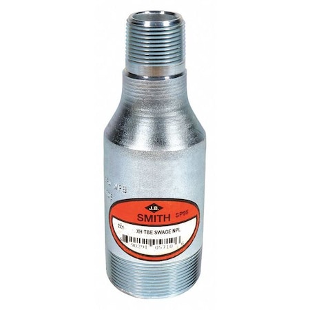 Nipple Swage Nipple, Extra Heavy Concentric, 2