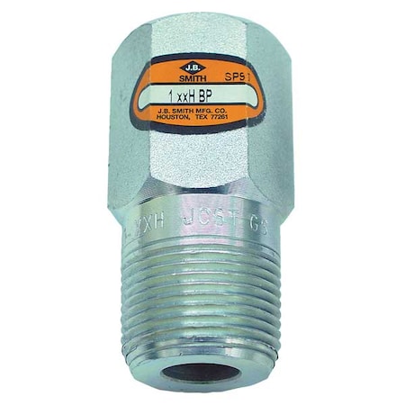 Hex Bull Nose Plug Hex Head Bull Plug, 1/4