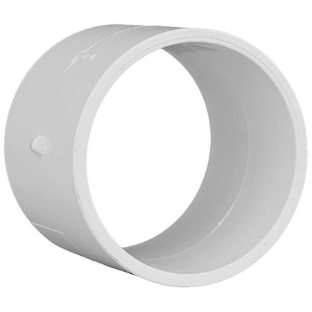 PVC Repair Coupling, Hub, 4 in Pipe Size MPN:05968