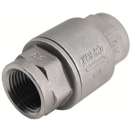 Check Valve, 2.13 in Overall L MPN:06H021N01014