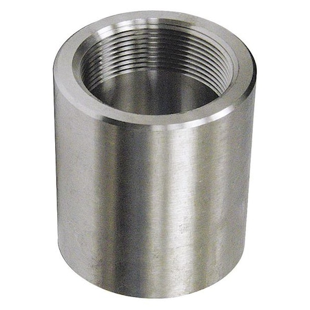 1/2 in FNPT 304/304L Stainless Steel Coupling, Class 3000, 1 7/8 in Length MPN:1000300712
