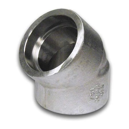 StainlessSteel, 45Elbow, 1/2