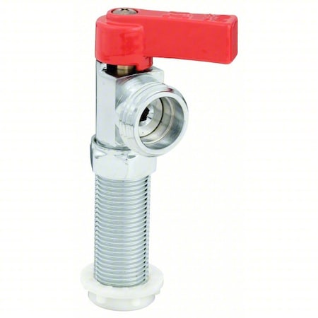 Washing Machine Valve, 1/2 In, Red MPN:102-209