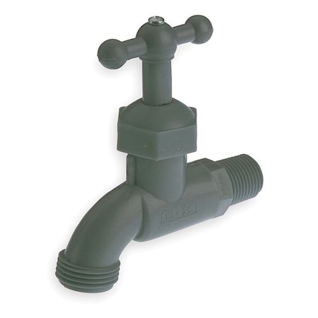 Hose Bibb, 1/2 In MNPT, Celcon®, T-Handle MPN:103-203