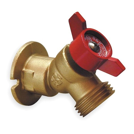 Sillcock, Quarter Turn, Brass, 3/4 In MPN:108-054HN