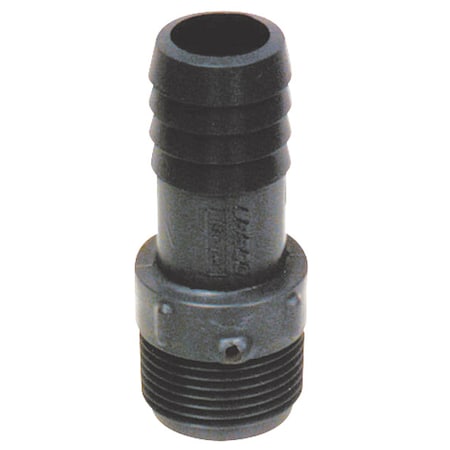 PVC Adapter, Insert x MNPT, 1/2 in Pipe Size MPN:1436-005