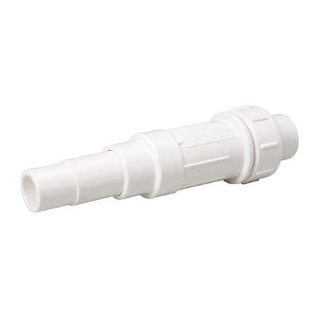PVC EZ Span Repair Coupling, Solvent x Solvent, 1-1/2 in Pipe Size MPN:160-507
