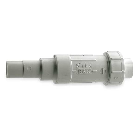 PVC EZ Span Repair Coupling, Solvent x Solvent, 2-1/2 in Pipe Size MPN:160-509