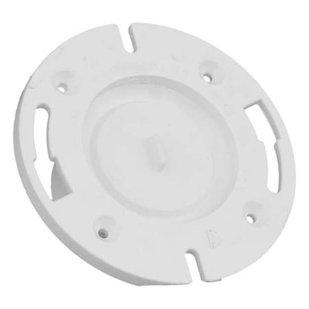 PVC Knockout Closet Flange, Hub, 4 in x 3 in Pipe Size MPN:1CNW7