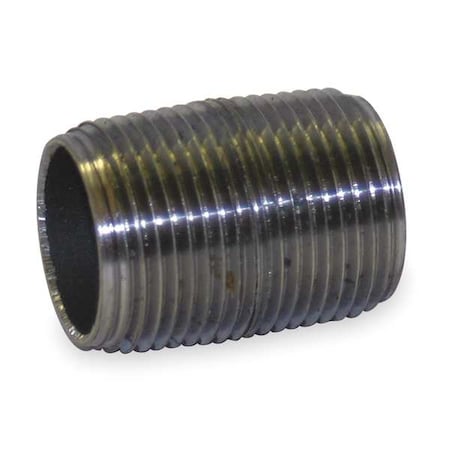 PipeNipple, Steel, 11/4