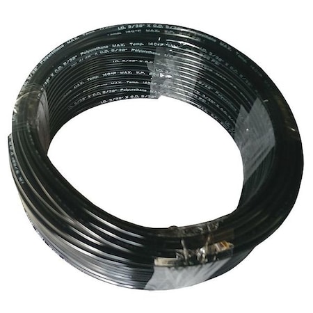 Tubing, 3/32In IDx5/32 In OD, 100 Ft, Black MPN:1PBL9