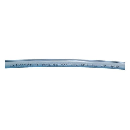 Tubing, 5/32In IDx1/4 OD, 250 Ft, ClearBlue MPN:1PBN7