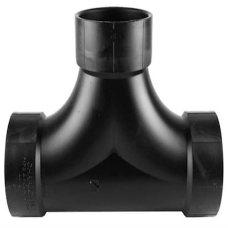 ABS, Tee, 3 in, 3 in Hub, 3 in MPN:1WHR8
