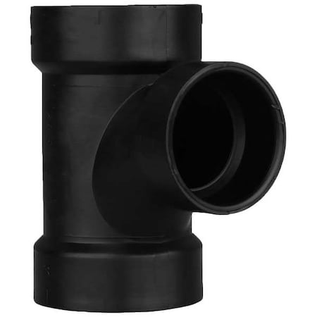 ABS, SanitaryTee, 2in, 2inHub, 11/2in MPN:1WHU1
