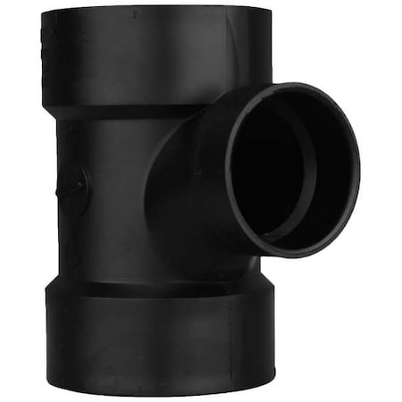 ABS, SanitaryTee, 3in, 3inHub, 2in MPN:1WHU4