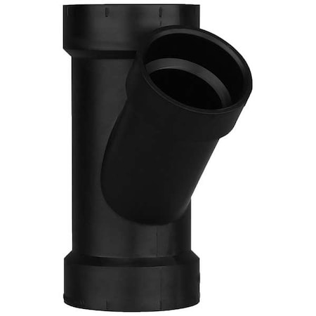 ABS, Wye, 2 in, 2 in Hub, 1 1/2 in MPN:1WHV9