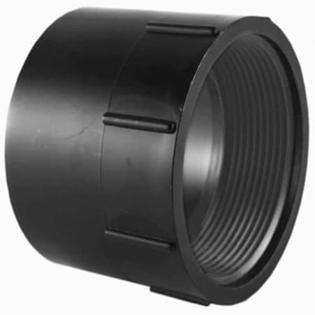 ABS, Straight, 3 in NPT, 3 in MPN:1WHX6