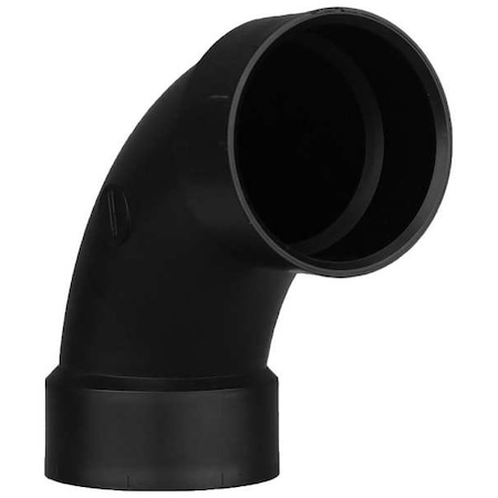 ABS, 90ExtendedRadiusElbow, 3in, 3in MPN:1WHX9